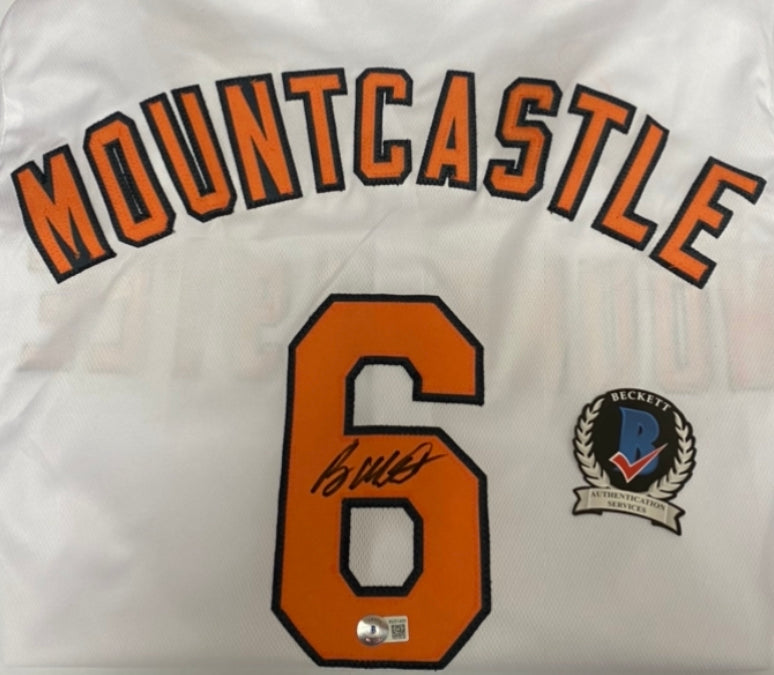 Ryan Mountcastle autographed custom jersey with Beckett COA