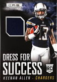 2013 Rookies & Stars Dress for Success Materials Keenan Allen