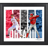 Fanatics Authentic Shohei Ohtani Los Angeles Angels Framed 15x17” Player Panel Collage