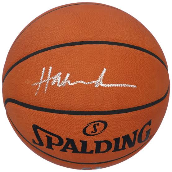 Fanatics Authentic Hakeem Olajuwon Houston Rockets Spalding Autographed Basketball