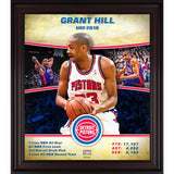 Fanatics Authentic Grant Hill Detroit Pistons Framed 15x17” Hardwood Classics Collage