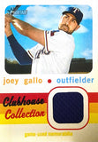 2020 Topps Heritage Clubhouse Collection Relics Joey Gallo