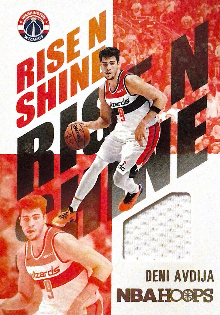 2020-21 Hoops Rise ‘N Shine Memorabilia Deni Ardija